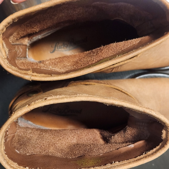 Lucky Brand Women's 6.5M Norton Brown Soft Leather Buckle Ankle Moto Biker Boots - Picture 9 of 11